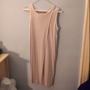 All Saints draped tank T-shirt dress S